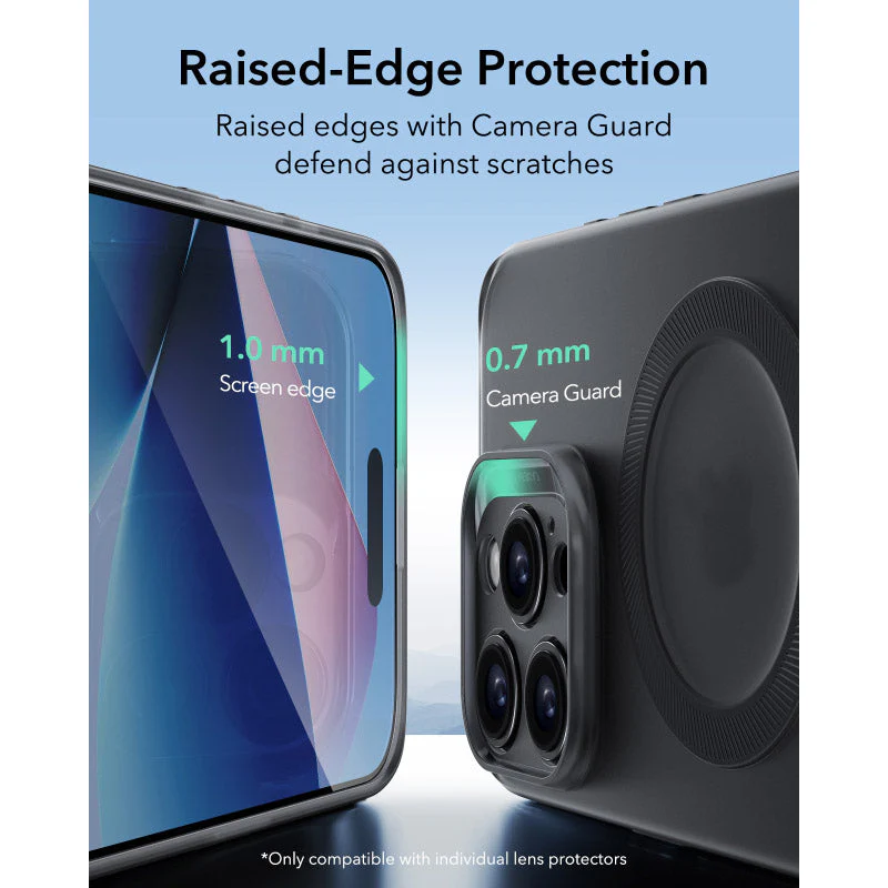 ESR iPhone 16 Pro Zero Clear Case (HaloLock) - Frosted Black - Image 6