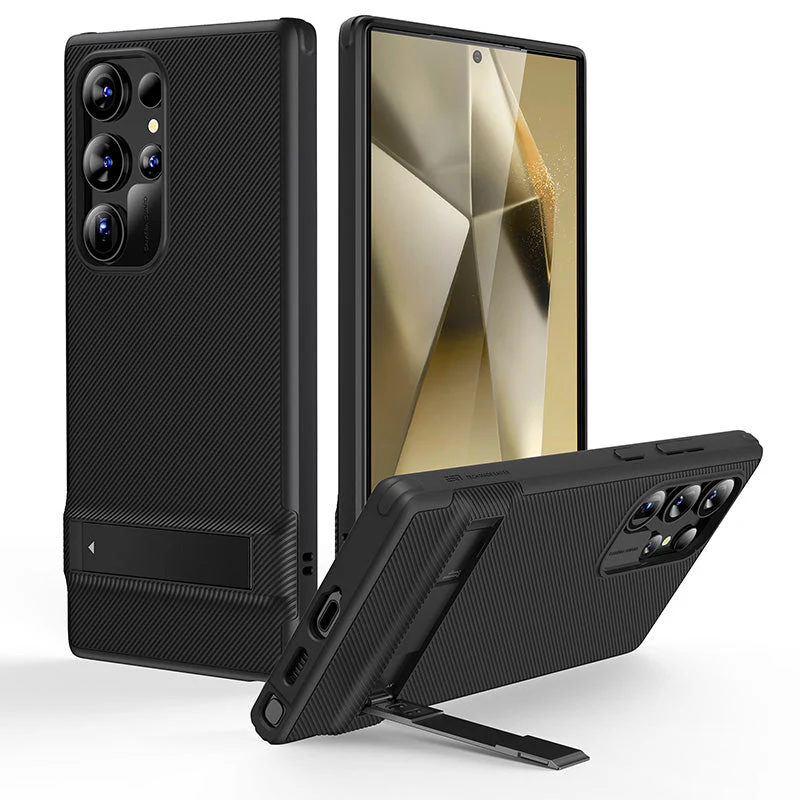 ESR Samsung Galaxy S24 Ultra Boost Kickstand Case (Black) - Image 5