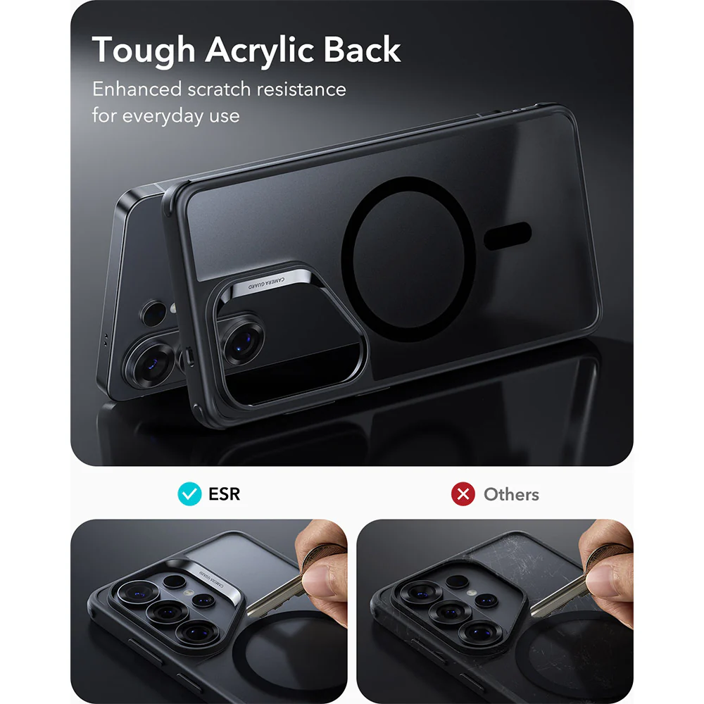 ESR Samsung Galaxy S26 Ultra Classic Hybrid MagSafe Case with HaloLock - Frosted Black - Image 5