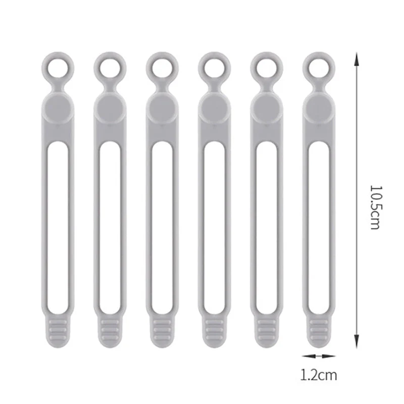 Fasola Multifunction Cable Management 6pcs in 1 Pack - Image 2