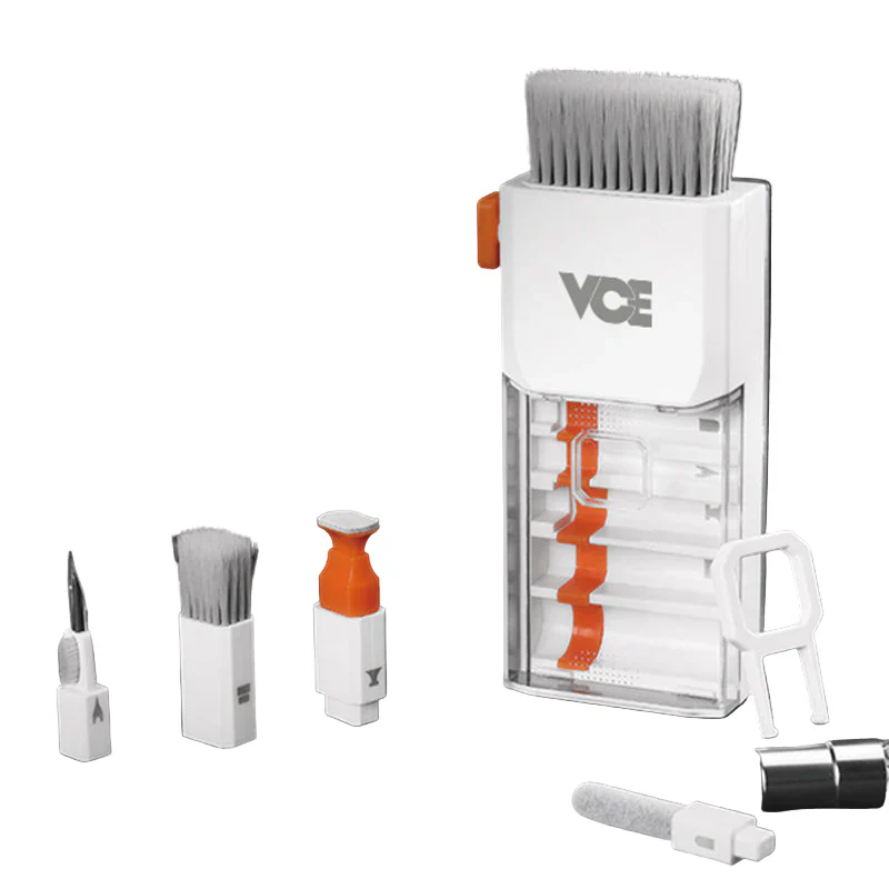 FLB-VCE VE-LAC87-WH 10-IN-1 Multi-Function Cleaning Kit White