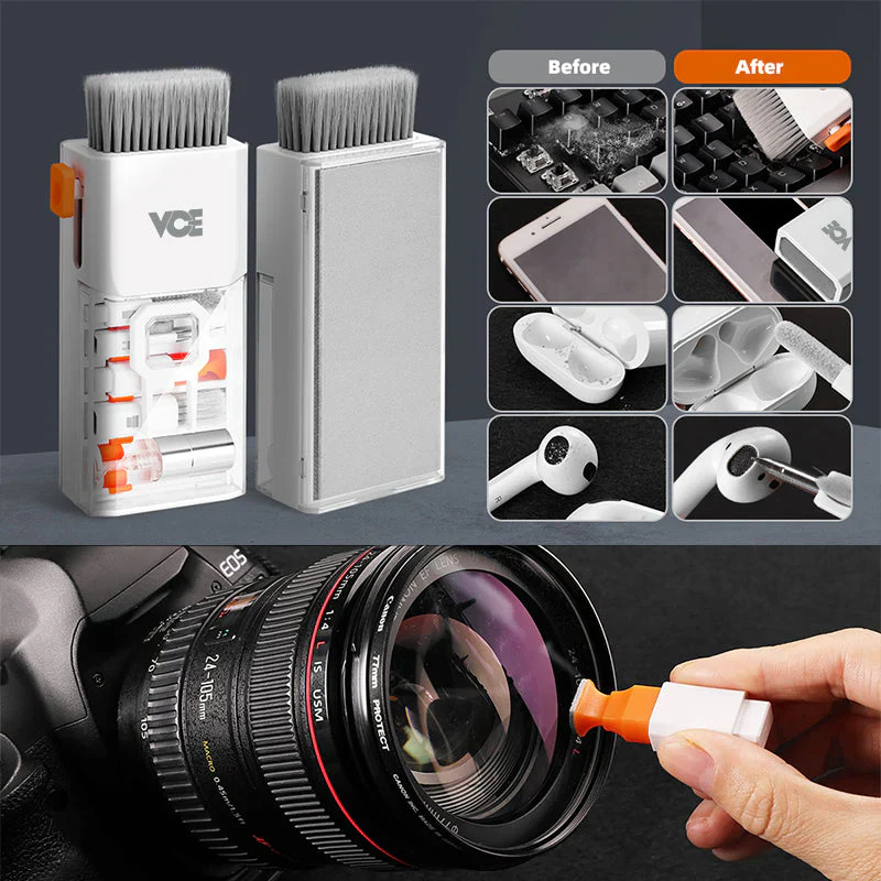 FLB-VCE VE-LAC87-WH 10-IN-1 Multi-Function Cleaning Kit White - Image 5