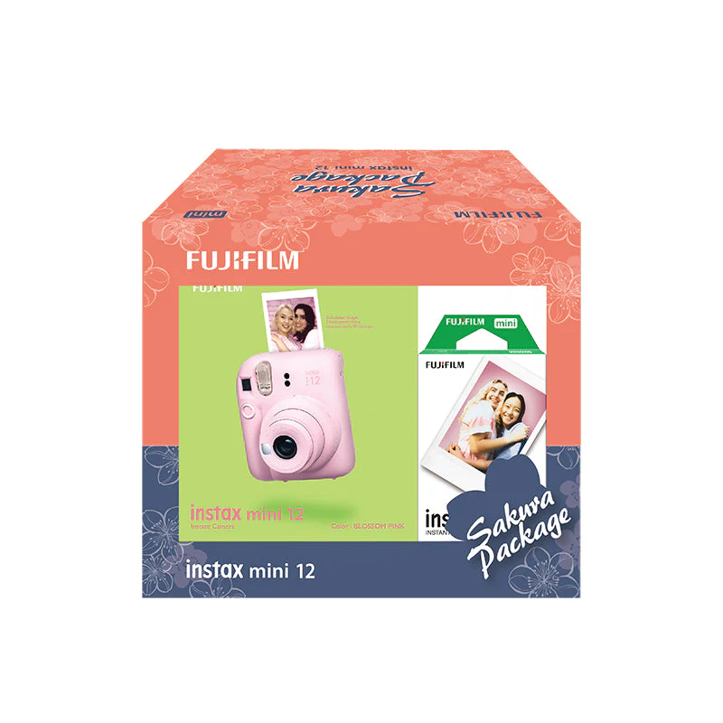Fuji Instax Mini 12 Sakura Kit (Clay White) - Image 2