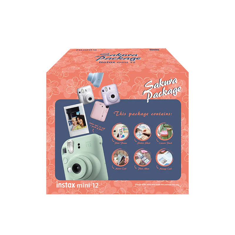 Fuji Instax Mini 12 Sakura Kit (Clay White) - Image 3