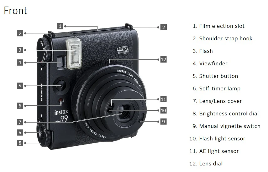Fuji Instax Mini 99 (Black) - Image 7