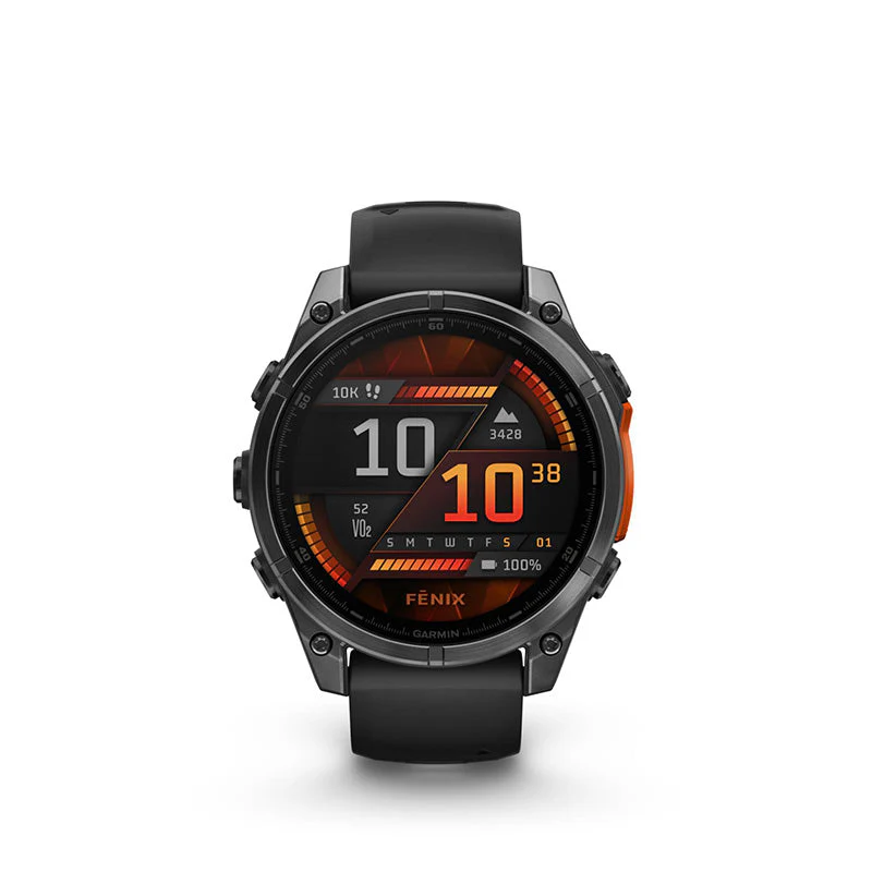 Garmin fenix 8 47mm AMOLED Glass (SlateGrey/Black) - Image 2