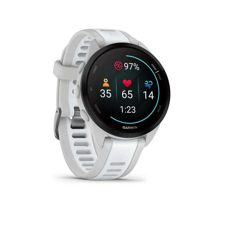 Garmin Forerunner 165 Smartwatch (Mist Gray/Whitestone) - Image 2
