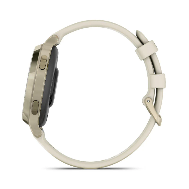 Garmin Lily 2 Active Lunar Gold with Bone Silicone Band - Image 6