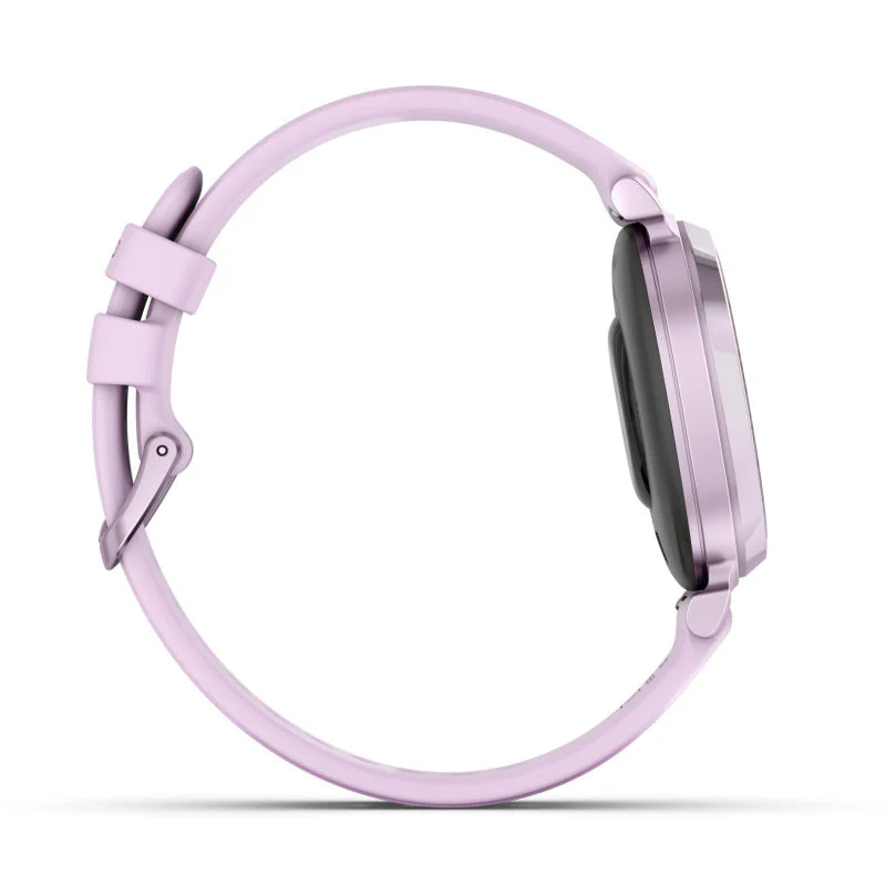 Garmin Lily 2 Metallic Lilac with Lilac Silicone Band - Image 4