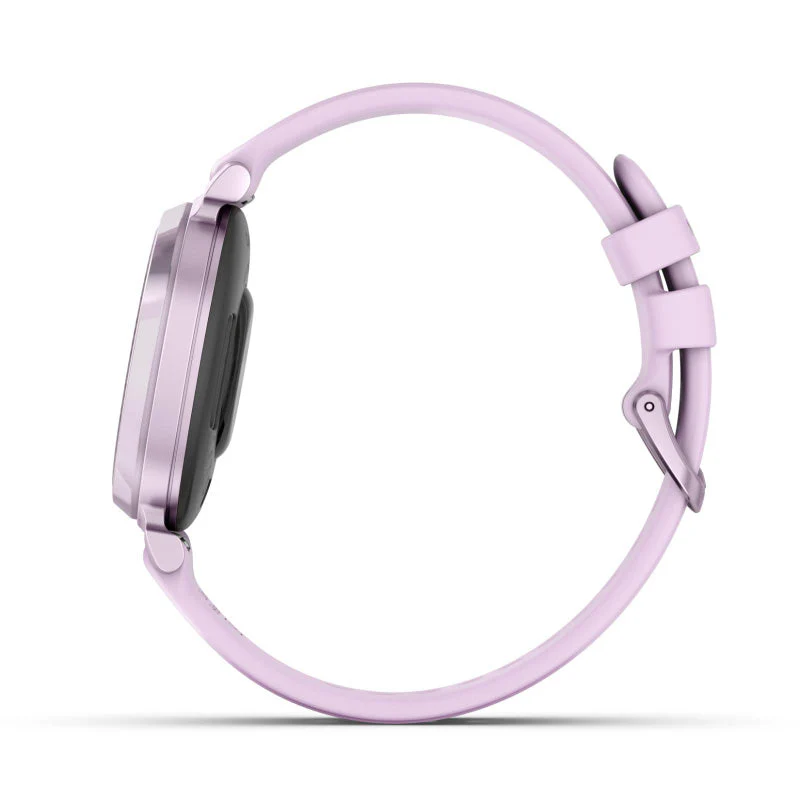 Garmin Lily 2 Metallic Lilac with Lilac Silicone Band - Image 5