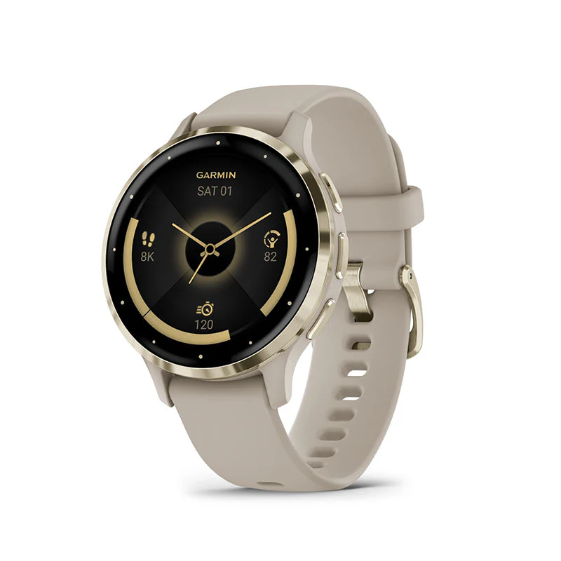 Garmin Venu 3S French Gray + Soft Gold 41mm - Image 3