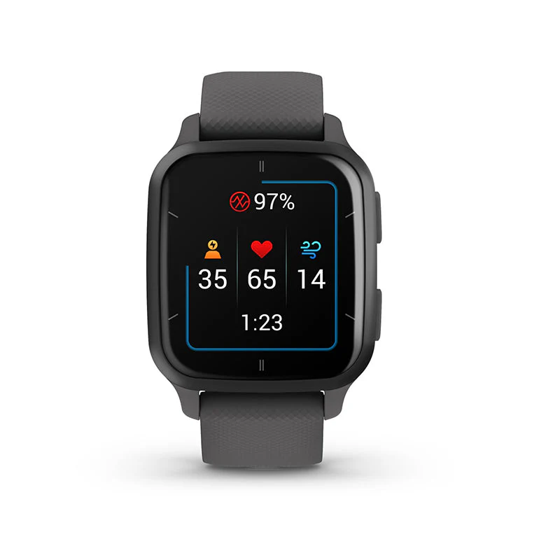 Garmin Venu Sq 2 (Shadow Gray/Slate) - Image 2