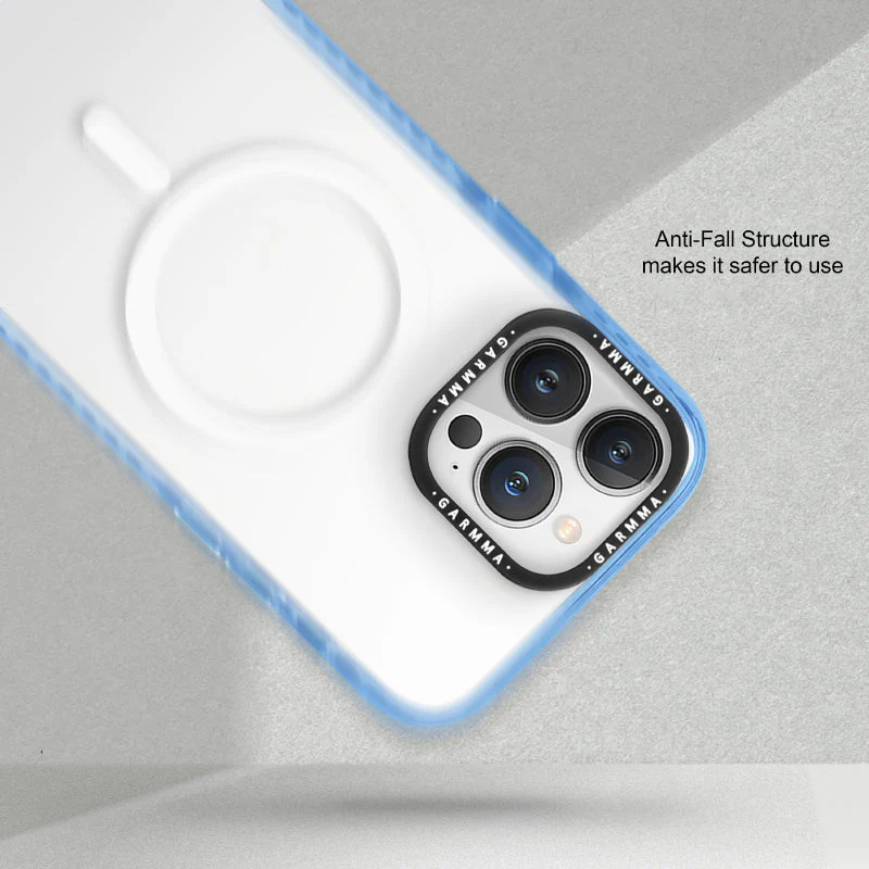 Garmma IG15P-61LBM1 iPhone 15 6.1-inch Pro Magnetic Safe Armour Case (Blue) - Image 7