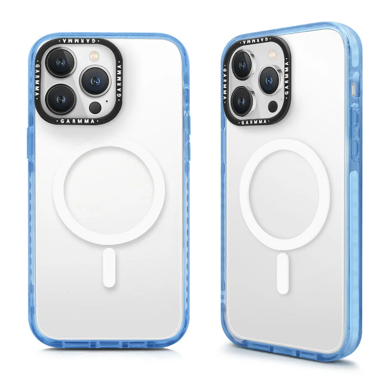 Garmma IG15P-67LBM1 iPhone 15 6.7-inch Pro Max Magnetic Safe Armour Case (Blue) - Image 5