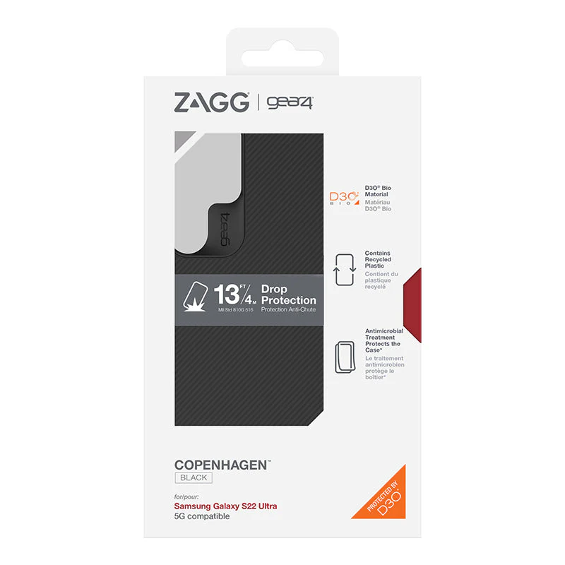 Gear4 Galaxy S22 Ultra Copenhagen Case (Black) - Image 6