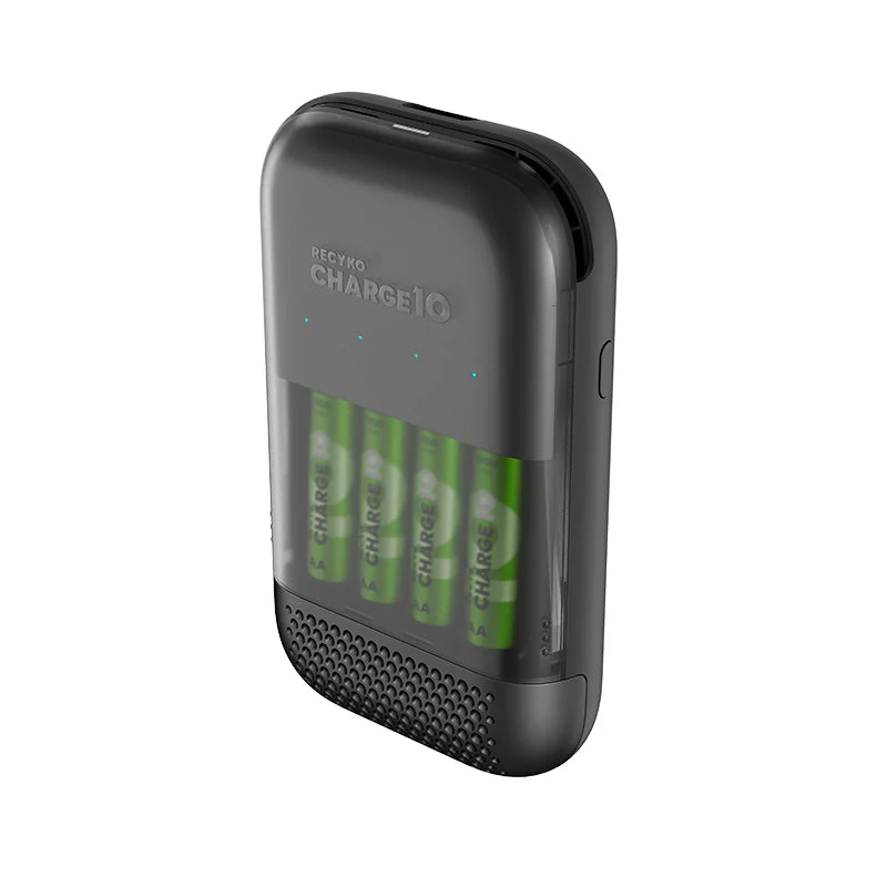 GP GPACSS491004 ReCyko Charge 10 Charger S491 with 4AA 1700mAh - Image 2