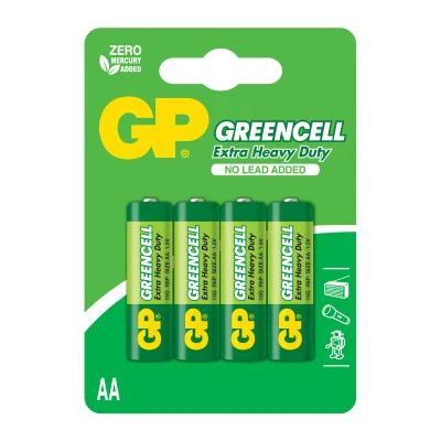 GP GPPCC15KC179 Greencell Extra Heavy Duty 4 AA Card - Image 2