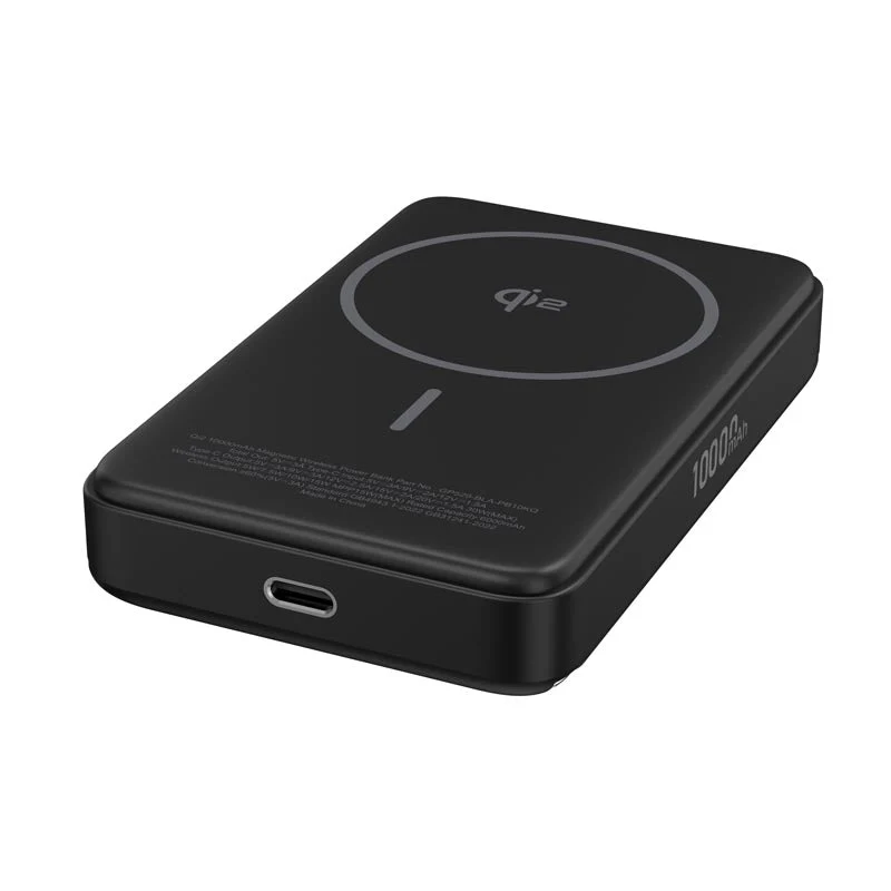 Griffin Powerbrick 10000mAh Qi2 Certified PD 30W Black