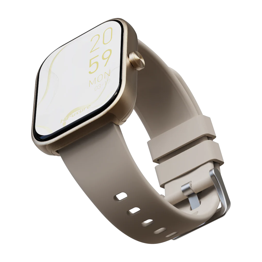 HiFuture Lume Smart Watch (Champagne Gold) - Image 4