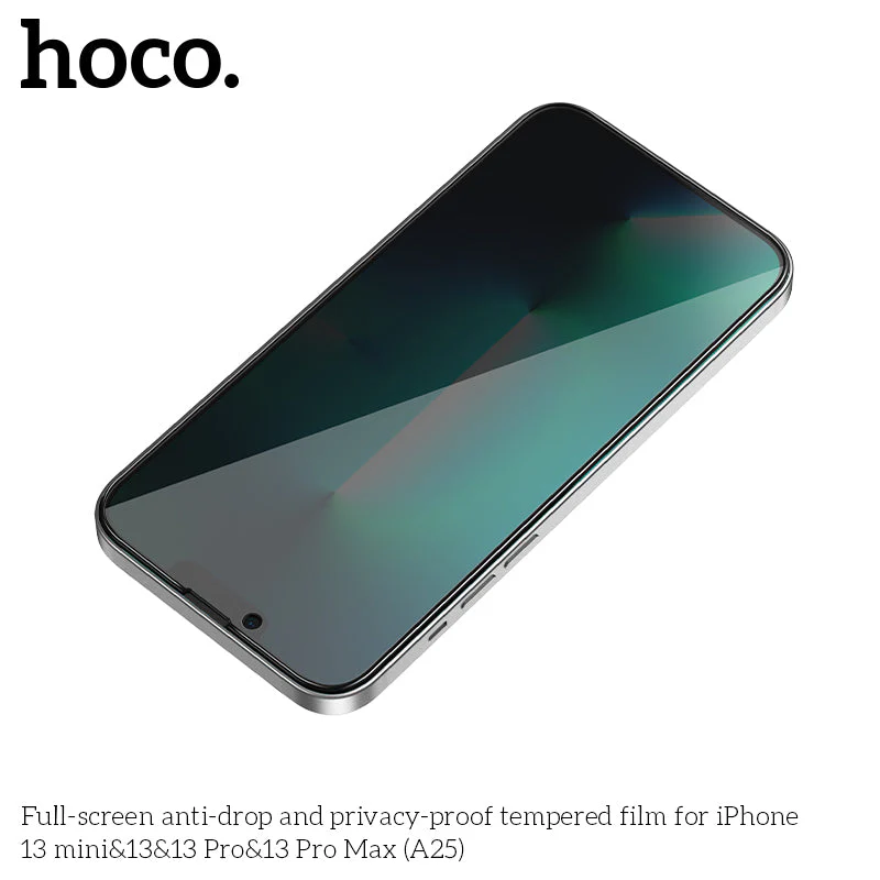 Hoco A25 Full-Screen Anti-drop Privacy TGP for iPhone 13 & 13 Pro - Image 2