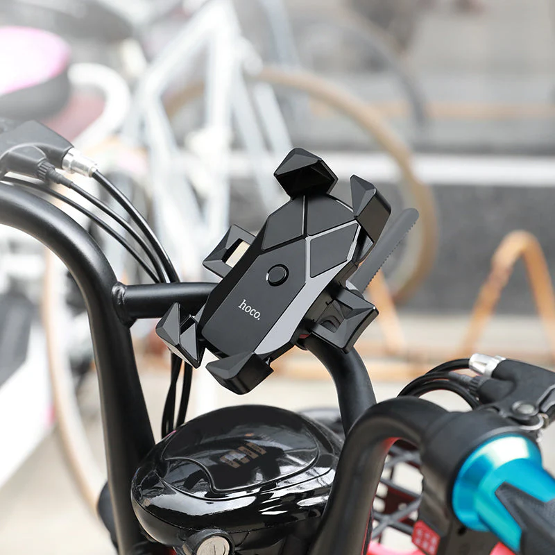 Hoco CA58 Light Ride one-Button Bicycle Motorcycle Universal Holder - Image 5