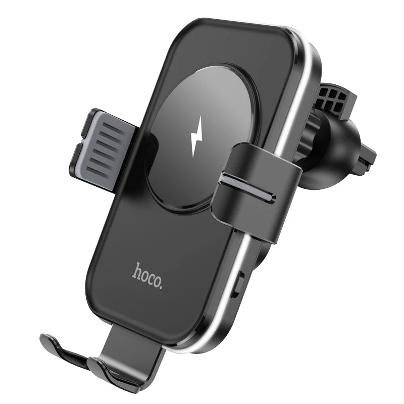 Hoco CA80 Buddy smart wireless charging car holder - Image 4