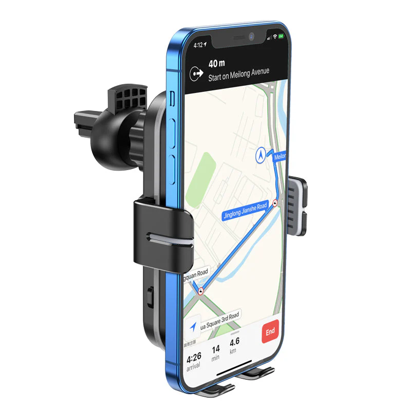 Hoco CA80 Buddy smart wireless charging car holder - Image 5