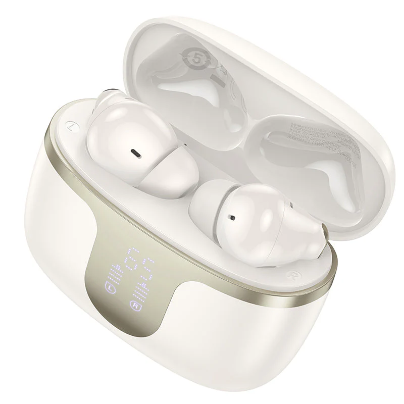 Hoco EQ10 Plus Harmony ANC+ENC TWS Headset (White)