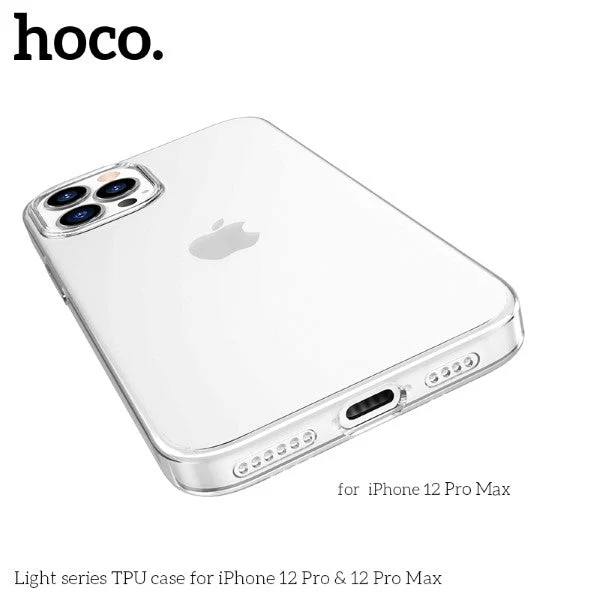 Hoco Light series Case for iPhone 12 & iPhone 12 Pro (Clear) - Image 5
