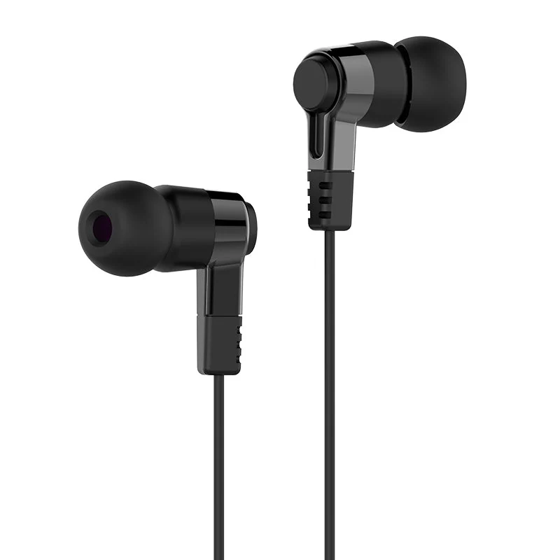 Hoco M52 Universal Wired Earphone With Mic (Black) - Image 2