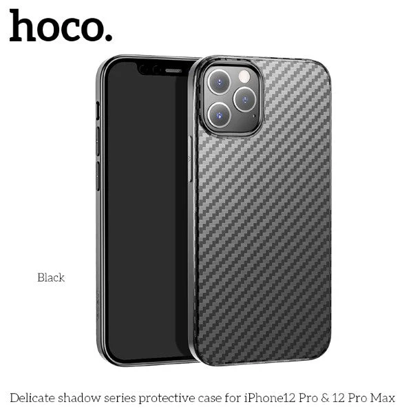 Hoco Shadow series Case for iPhone 12 & iPhone 12 Pro (Black) - Image 2