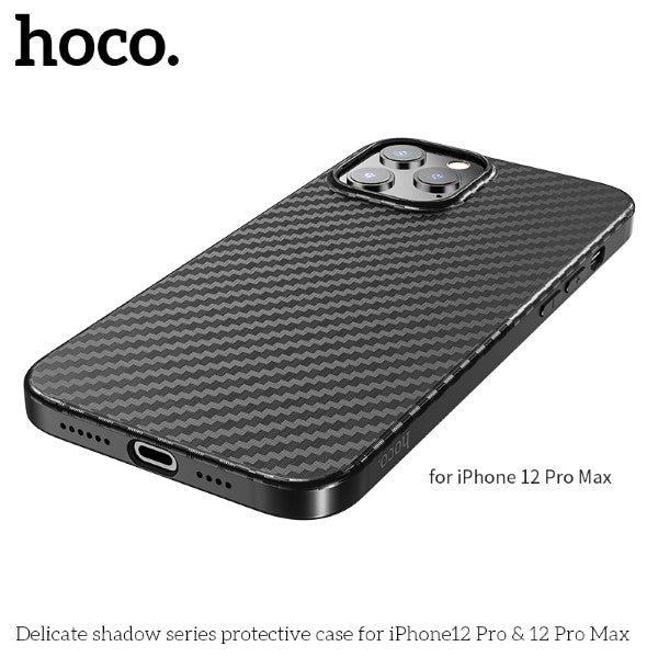 Hoco Shadow Series Case for iPhone 12 Pro Max (Black) - Image 2