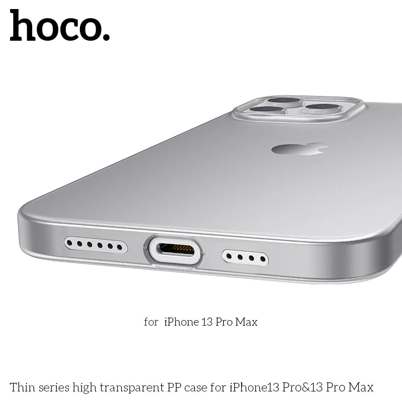 Hoco Thin series High Transparent PP Case for iPhone 13 Pro Max - Image 3
