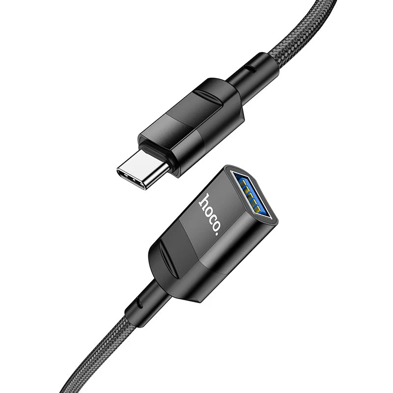 Hoco U107 Type-C male to USB female USB3.0 charging data sync  extension cable - Image 2