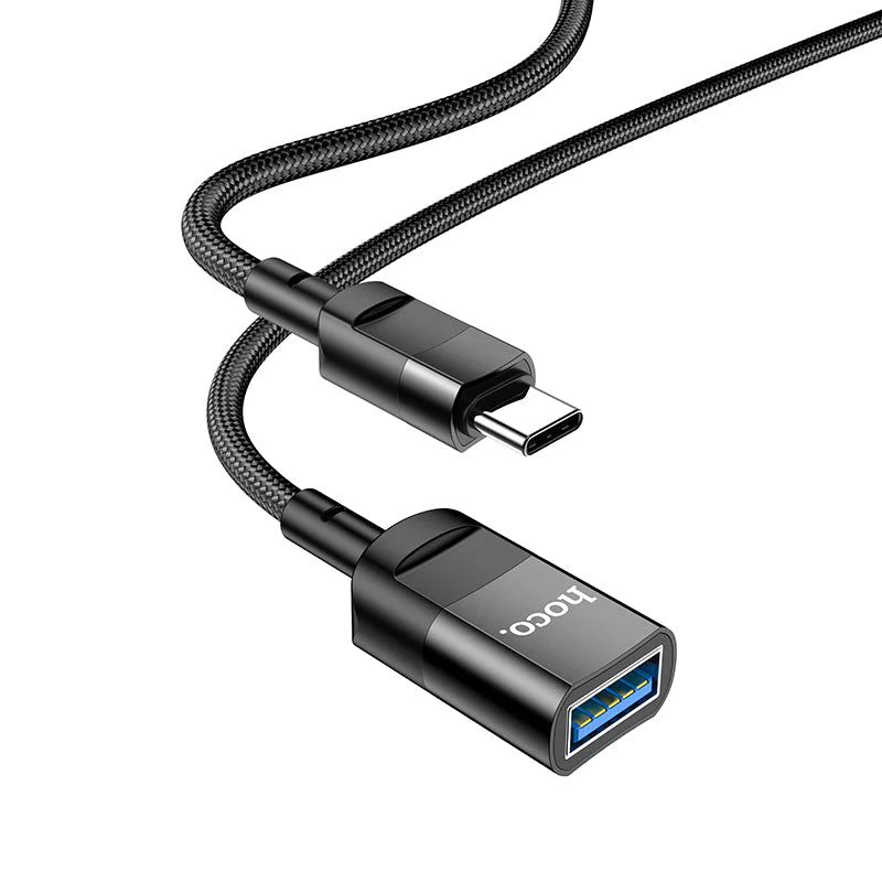Hoco U107 Type-C male to USB female USB3.0 charging data sync  extension cable - Image 3