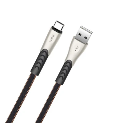 Hoco U48 USB A to Type-C USB2.0 2.1A Cable 1M Black