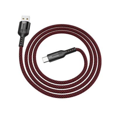 HOCO U68 USB A to Type-C Charging Cable 5A 1.2M (Black)