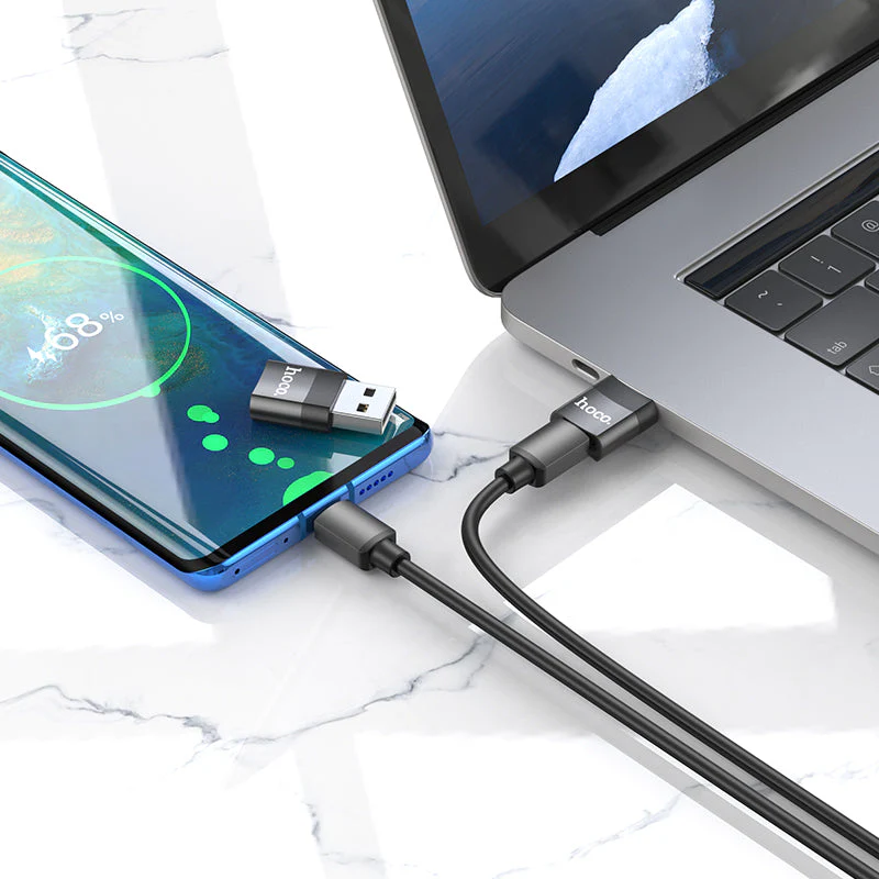 Hoco UA17 USB Male to Type-C female USB2.0 ad - Image 9