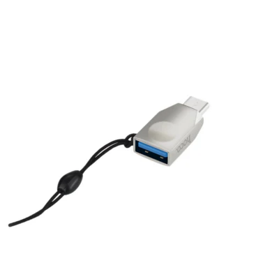 Hoco UA9 Type-C OTG Adapter Pearl Nickel