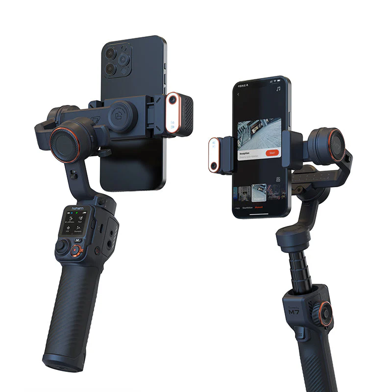 Hohem iSteady M7 AI Tracking Smartphone Gimbal (Black) - Image 4
