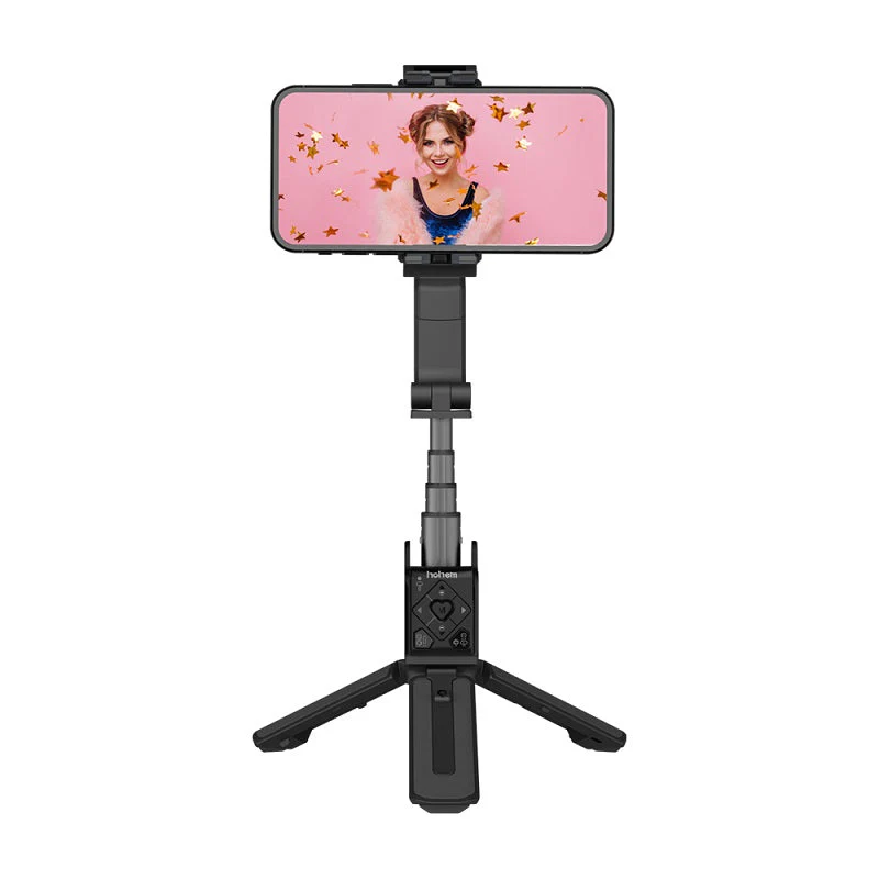 Hohem iSteady Q Smart Selfie Stick 360° Rotation Tracking (Black) - Image 4