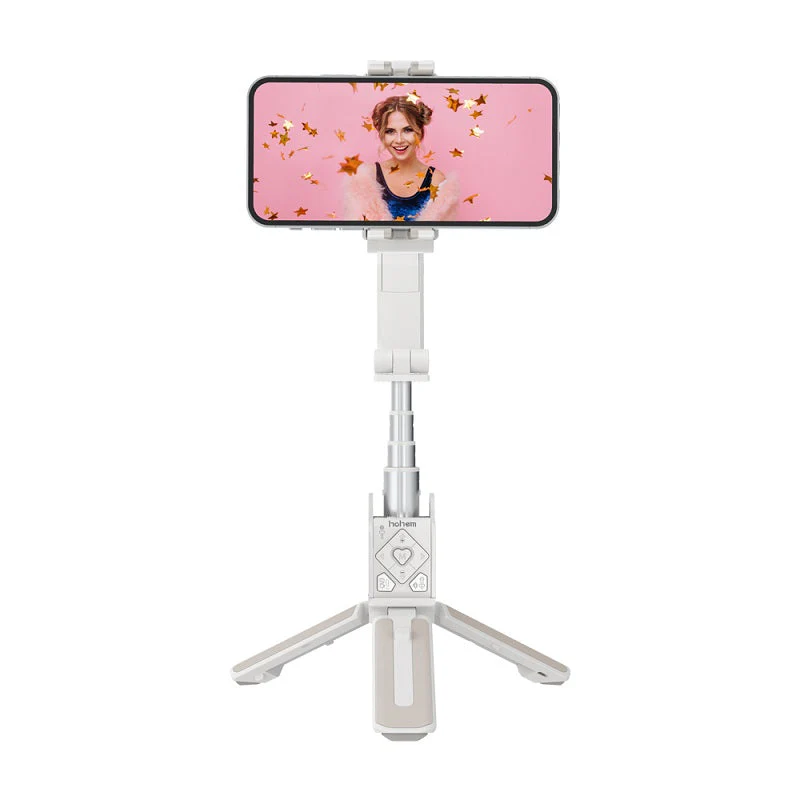 Hohem iSteady Q Smart Selfie Stick 360° Rotation Tracking (White) - Image 3