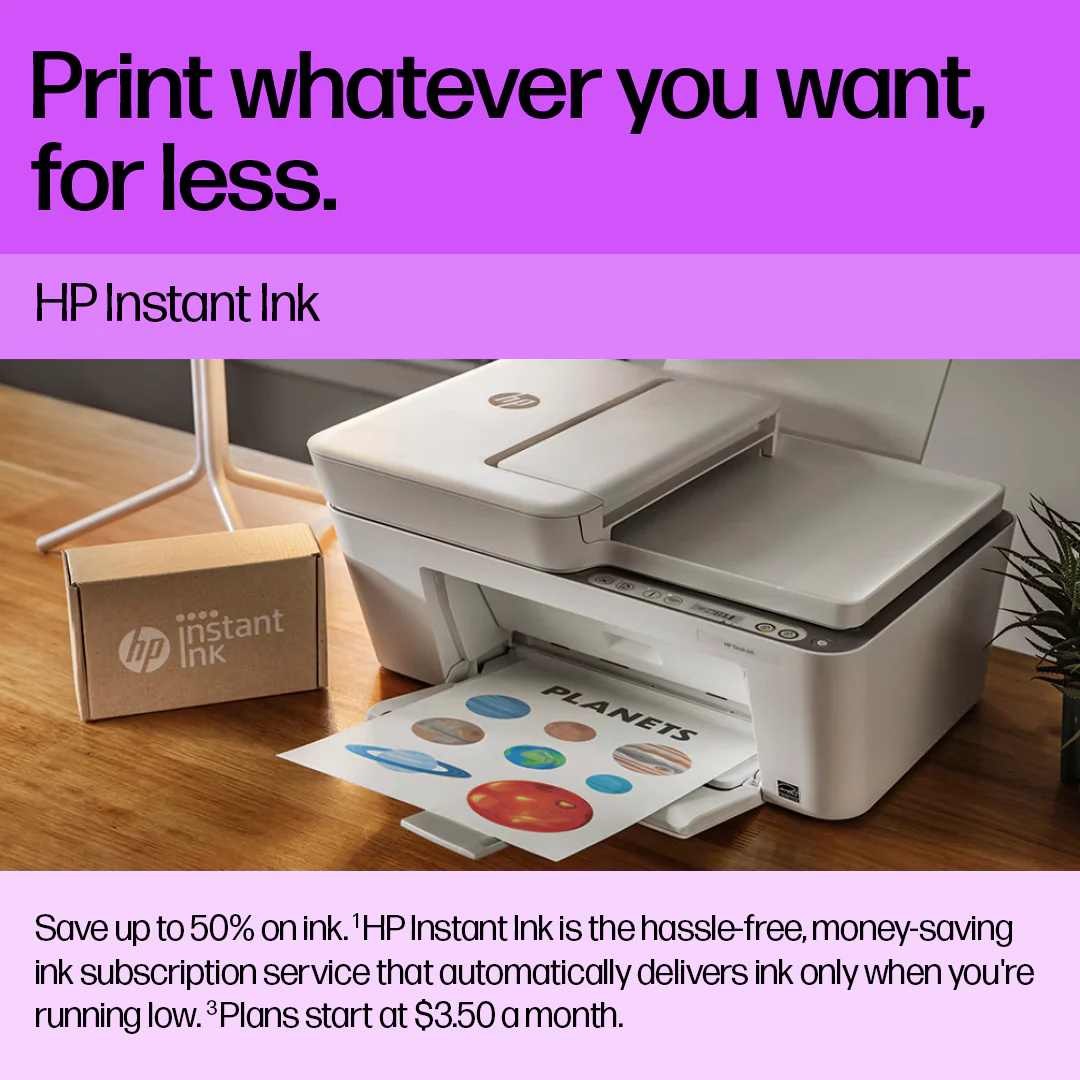 HP DeskJet 2821e All-in-One Printer (588N4A), Instant Ink free trial included - Image 5