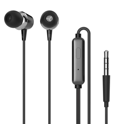 HP DHE-7000 Wired Earphone (Black) - Image 2