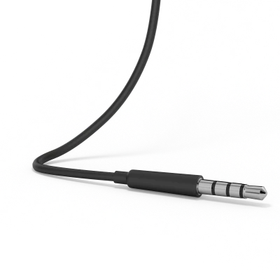 HP DHE-7000 Wired Earphone (Black) - Image 5