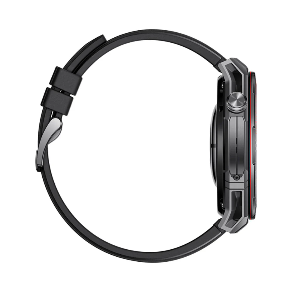 Huawei Watch Ultimate 2 Black, Black Fluoroelastomer Strap - Image 6