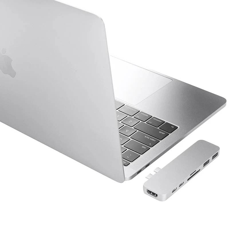 HyperDrive HD28C DUO 7-in-2 USB-C Hub (Silver) - Image 5