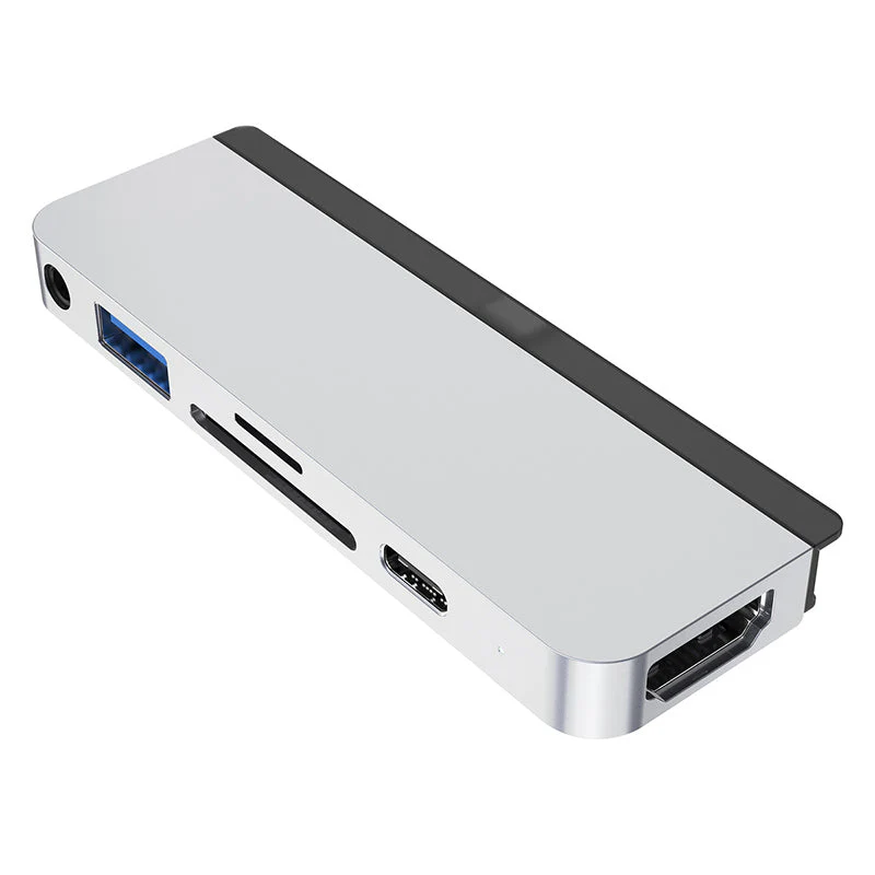 HyperDrive HD319B-Silver 6-in-1 USB-C Hub - Image 4