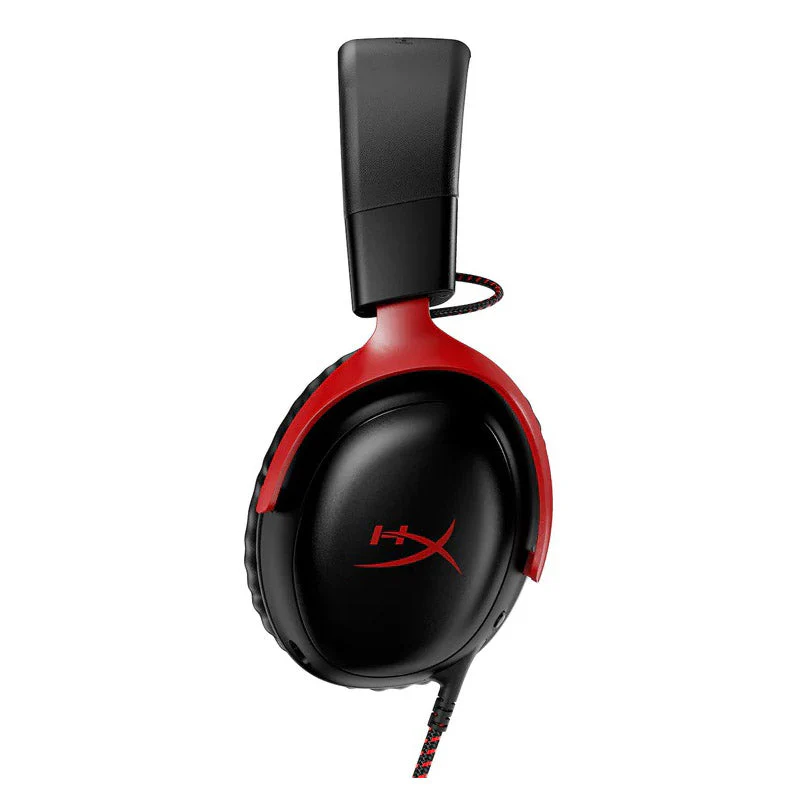 HyperX Cloud III Gaming Headset (Black Red) - Image 5