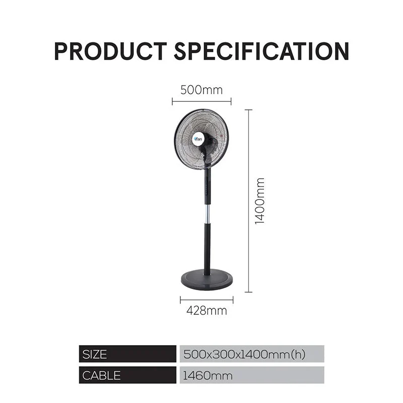 iFan IF7468 DC Fan 18 Inch 24-Speed - Image 3